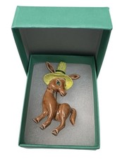 Vtg Gerry’s Enamel Donkey