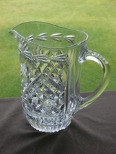 Lovely Cut Crystal  7" Tall