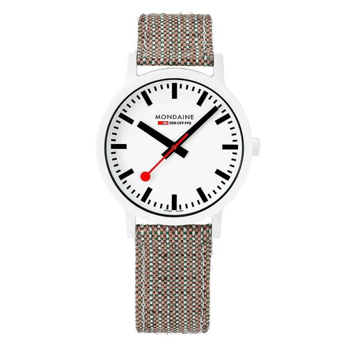 Mondaine essence white dial - mondaine,
