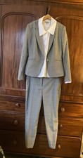 NEW H&M Trouser Suit In Prince Of Wales Check Lined  Size Trousers 38 Blazer 40