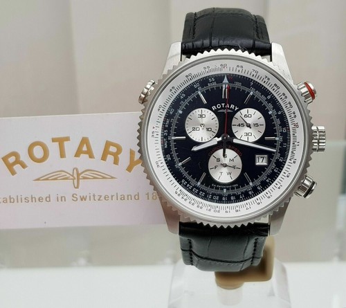 Rotary mens watch black - rotary,