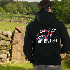 Mens Farming Tractor Farmers Hoodie Fendt Case Claas JCB New Holland Buy British
