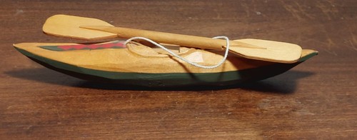 Vintage hand carved wooden