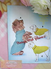 Vintage Knitting Pattern Dogs