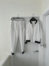 BNWT ZARA White tracksuit Co