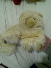 Vintage Cuddly Fluffy Cream