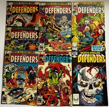 The Defenders 7 x Comic Bundle 1979-82 Marvel Hulk Namor Valkyrie Daredevil
