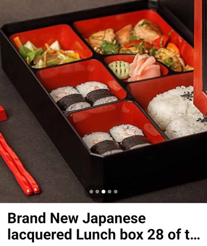 Japanese bento box x10 - japanese, 12"x10"