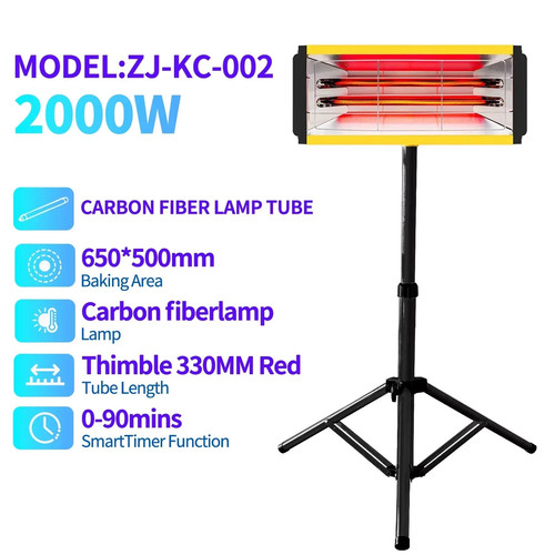 Infrared 2000w paint curing - infrared,