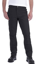 Carhartt Rugged Flex Straight Fit Duck Double-Front Work Pant Black W34 L32