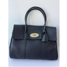 Mulberry Black Pebbled Leather