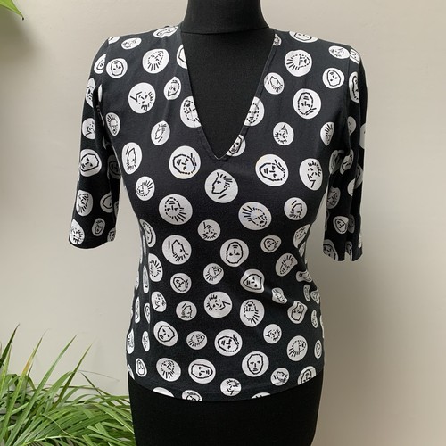 Agnes jersey shirt top - agnes,