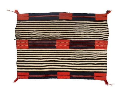Navajo chief blanket rug - blanket,
