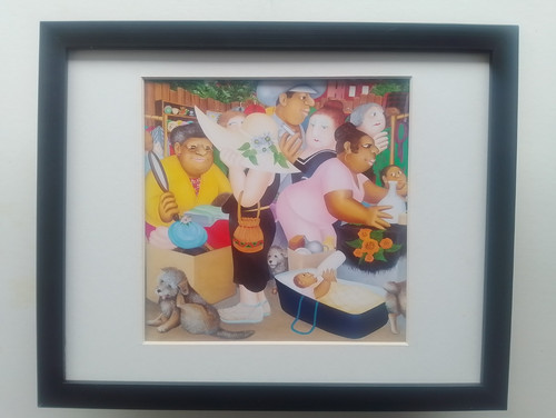 Beryl cook print street - print,