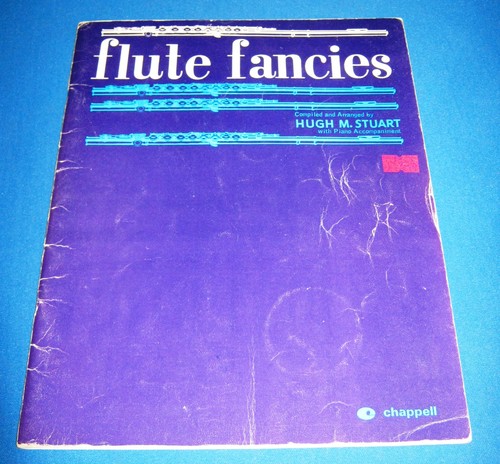 Vintage flute fancies music - vintage,