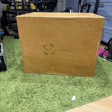 3-in-1 Plyo Box – Heavy-Duty Plywood Jump Box with 50cm, 60cm, 75cm plyometric  