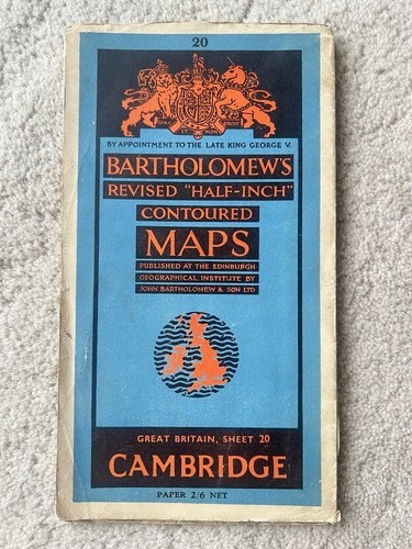 Bartholomew map cambridge - bartholomew’s,