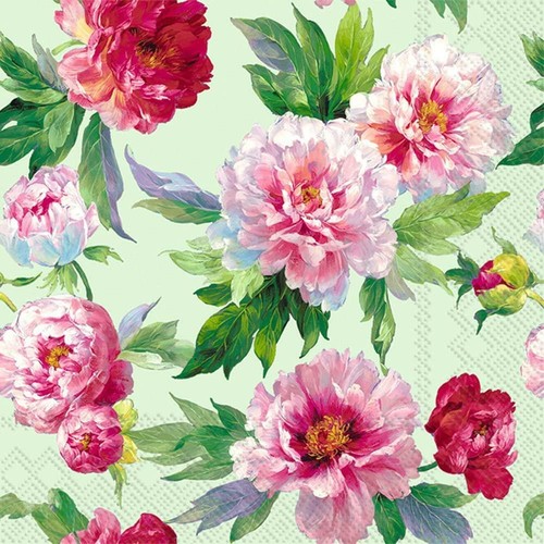 Ihr floral olga green printed - ihr,