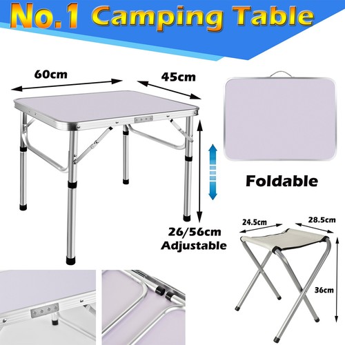 Folding camping table - folding,