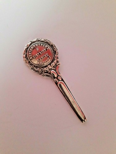 Vintage solid silver burton - silver,,