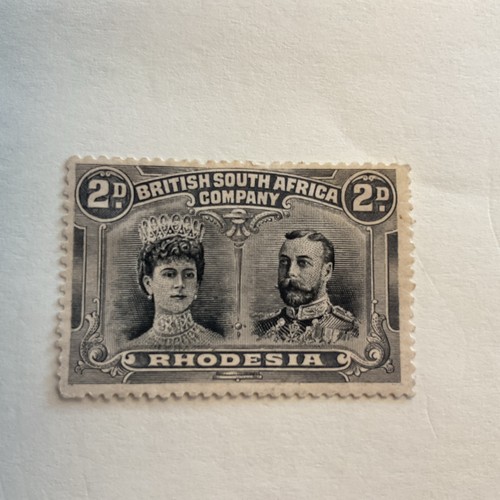Rhodesia sg126 mounted mint - rhodesia,