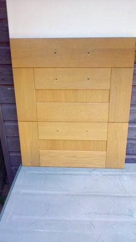 Solid light oak - oak, shaker