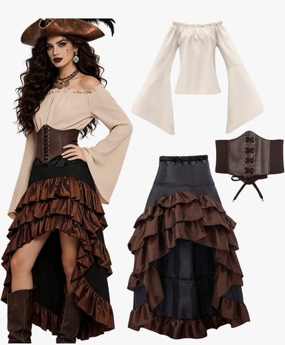 Pirate costume adult - adult, women