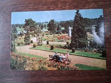 The Wicksteed Park Kettering Northamptonshire The Sunken Garden Postcard