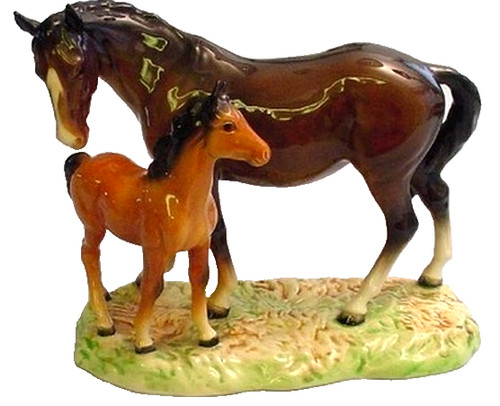Beswick mare and orange bay - beswick,