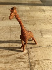 Zimbabwe Beaded Wire Giraffe Statue Figure Ornament  Decoration Africa Animal