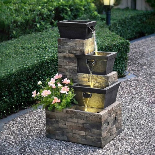 80cm natural slate garden - 80cm,