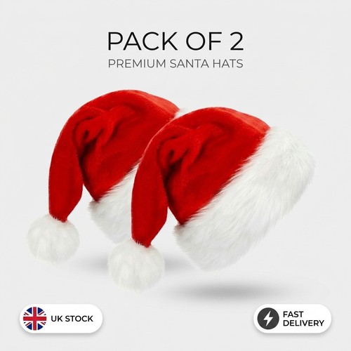 Pack fluffy red santa - pack, hat