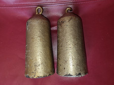 old heavy grandfather clock weights