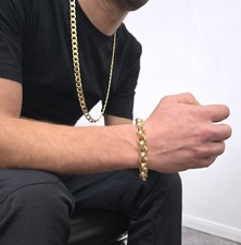 Mens 12mm Patterned Belcher