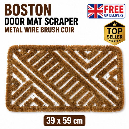 Boston metal coir door - boston,