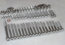 Yamaha DT125 1988-03 DT200WR Kicker Engine Covers Cylinder Stainless Bolts Nuts