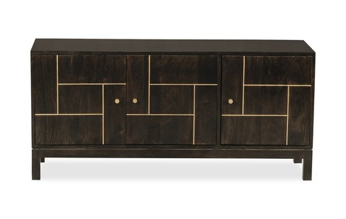 Solid mango wood inset - solid,