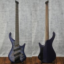 Ibanez EHB1505MS-PLF Pacific Blue Burst Flat Ergonomic Headless Bass Guitar