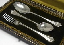 Victorian Cased Sterling