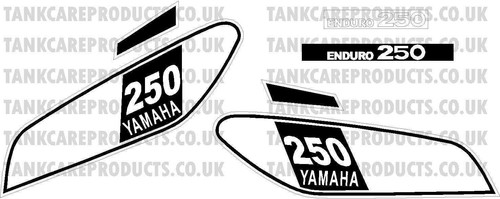 Yamaha dt250b 1975 full - yamaha, decal