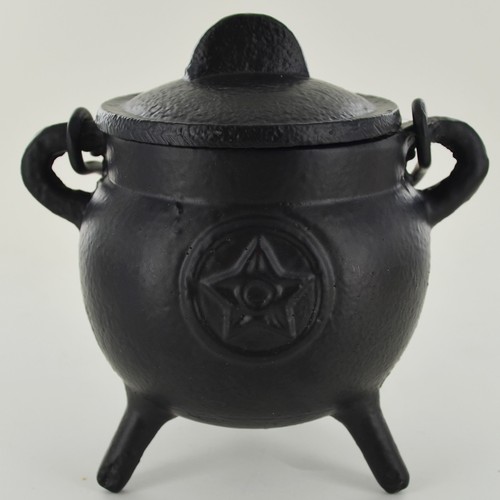 Cast iron cauldron - cast,