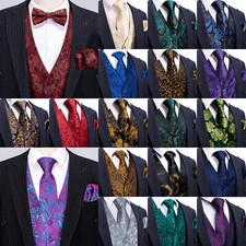 Men's Paisley Dress Vest and