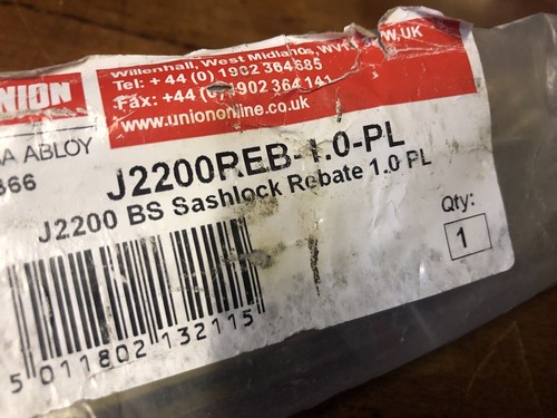 Union j2200reb sc mortice - union,
