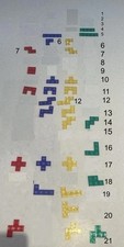 BLOKUS BOARD GAME SPARE PIECES