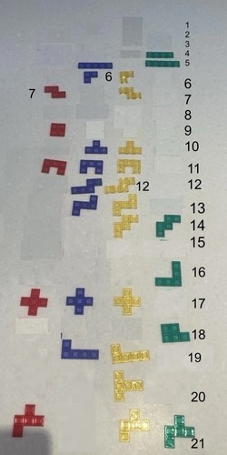 Blokus board game - game, spare