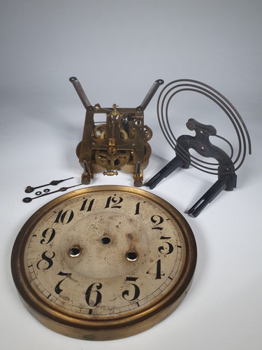Vintage wall clock movement - vintage,