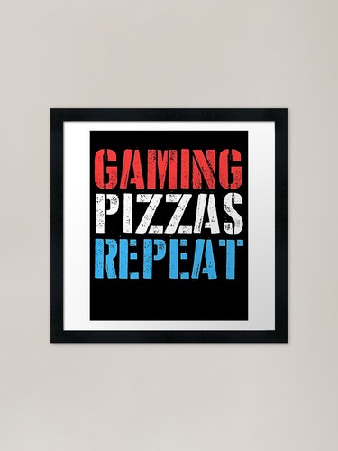 Gaming pizzas repeat - gaming,