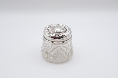 Antique sterling silver topped - silver,