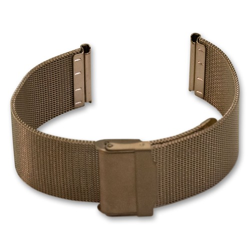 Rose gold fine mesh - mesh, watch