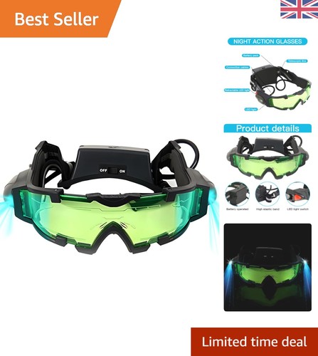 Ergonomic night vision goggles - night,